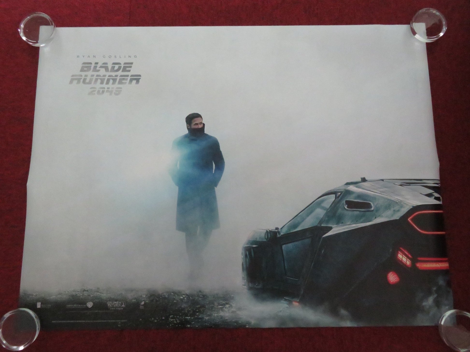 BLADE RUNNER 2049 UK QUAD ROLLED POSTER RYAN GOSLING HARRISON FORD 2017 Movie posters