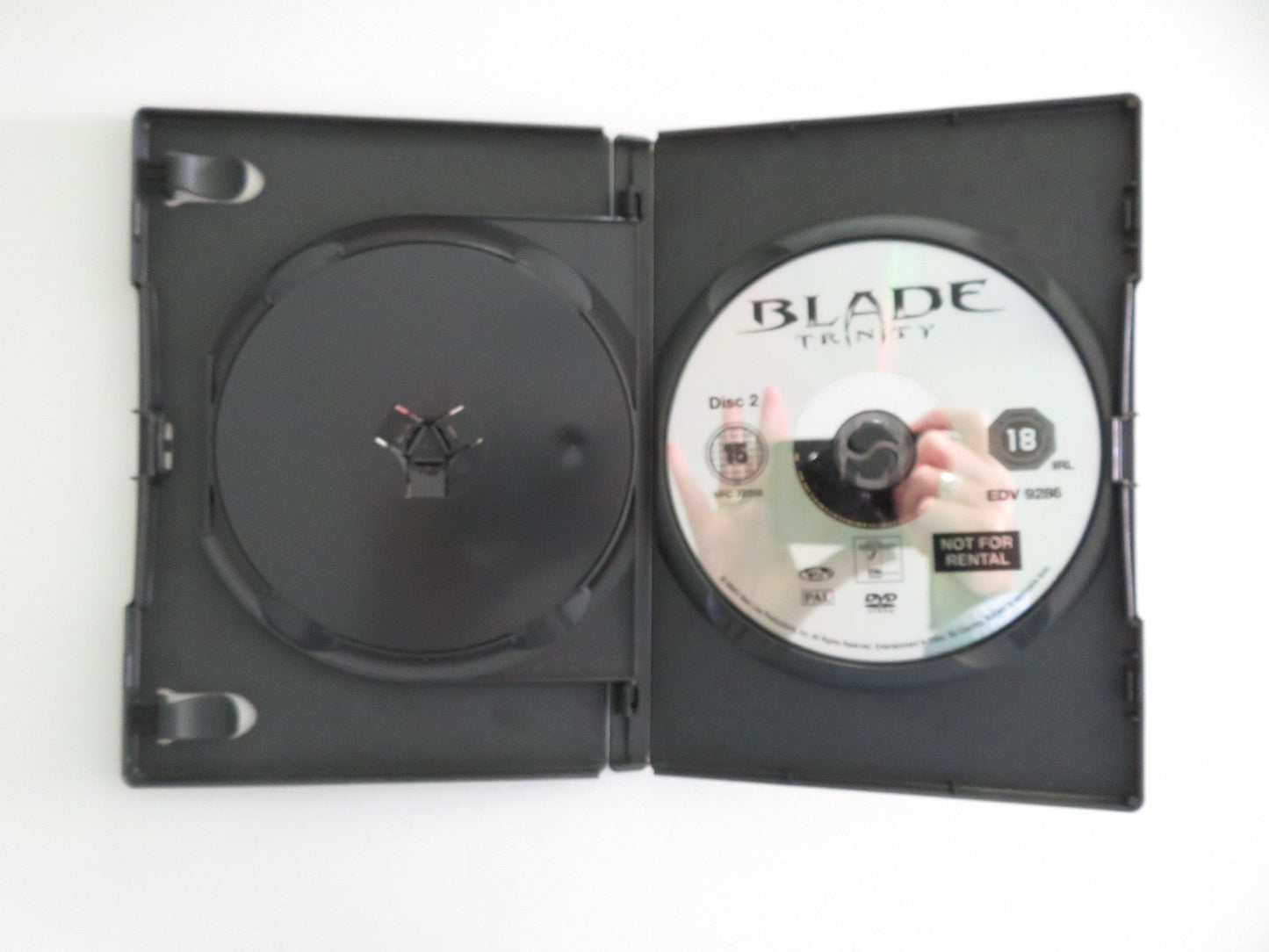 BLADE: TRINITY (DVD) WESLEY SNIPES JESSICA BIEL 2004 REGION 2 Movie posters