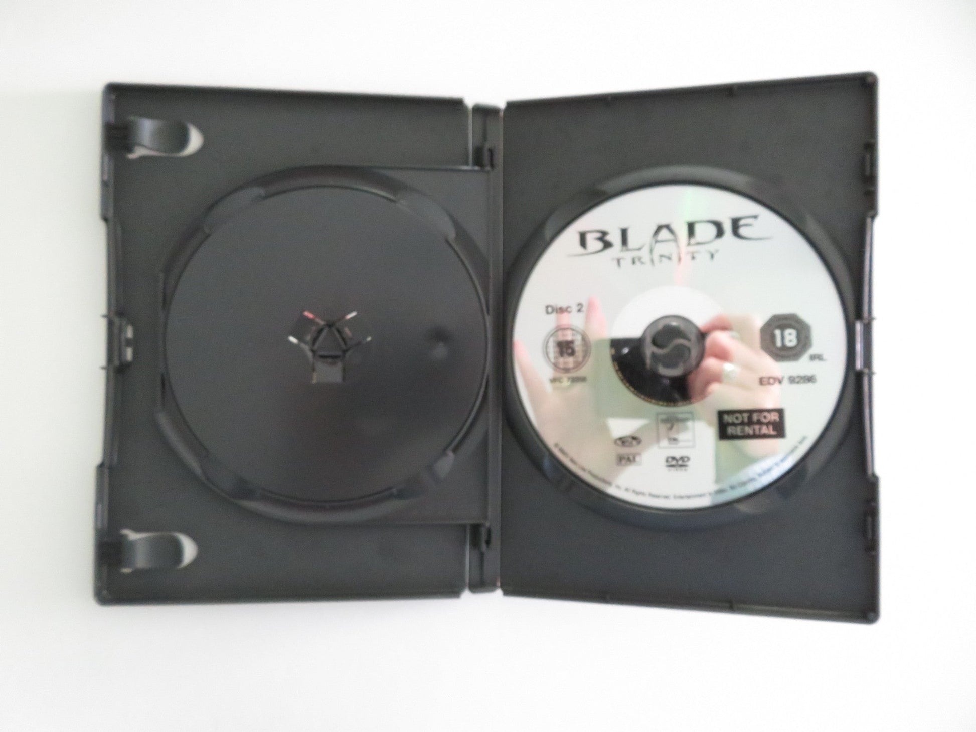 BLADE: TRINITY (DVD) WESLEY SNIPES JESSICA BIEL 2004 REGION 2 Movie posters