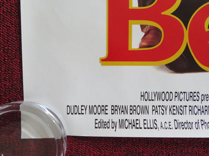 BLAME IT ON THE BELLBOY VHS VIDEO POSTER ROLLED DUDLEY MOORE R. GRIFFITHS 1992 Rendezvous Cinema Movie posters