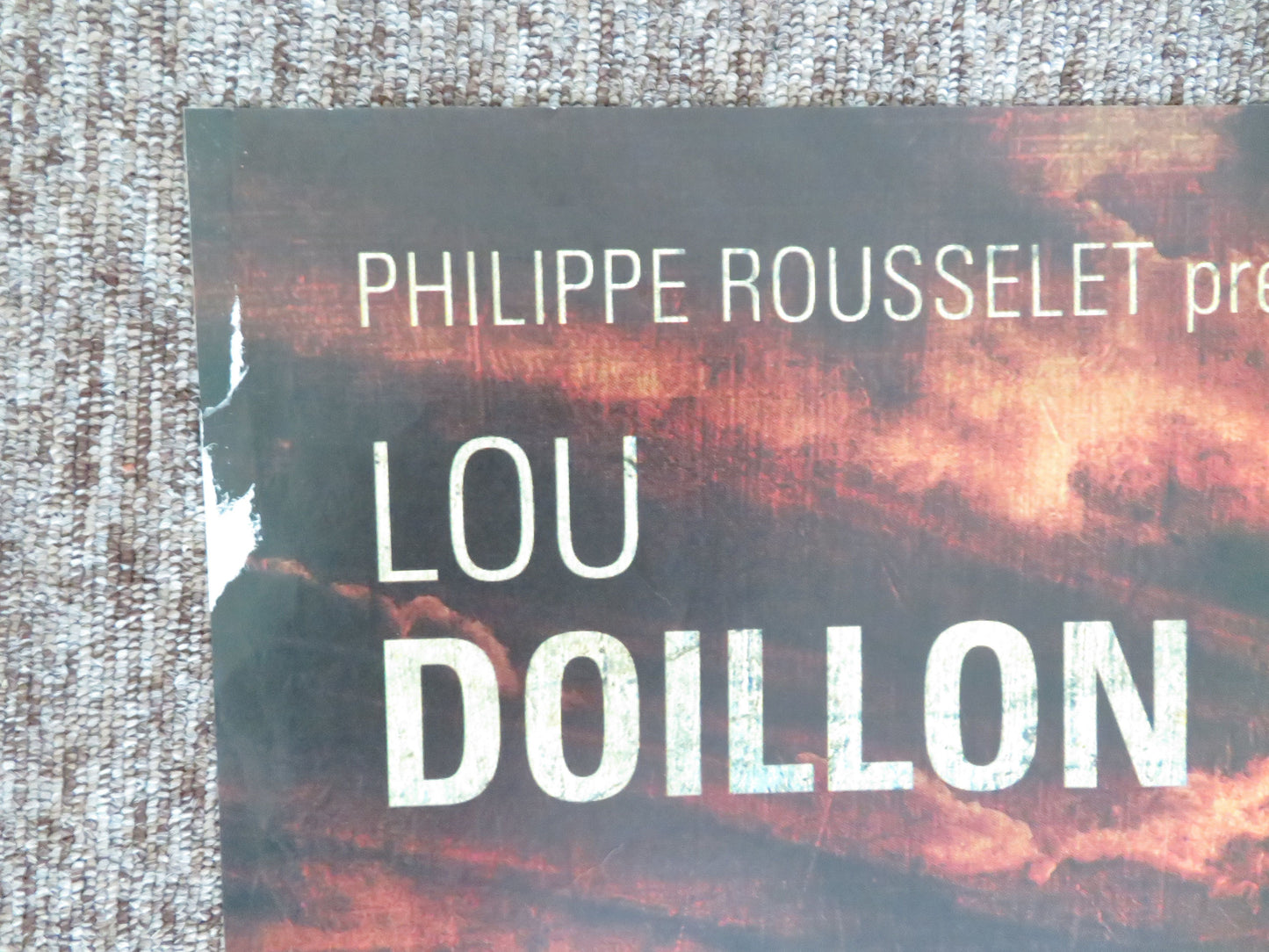 Blanche French Grande Poster Lou Doillon Roschdy Zem Antoine de Caunes 2002 Movie posters