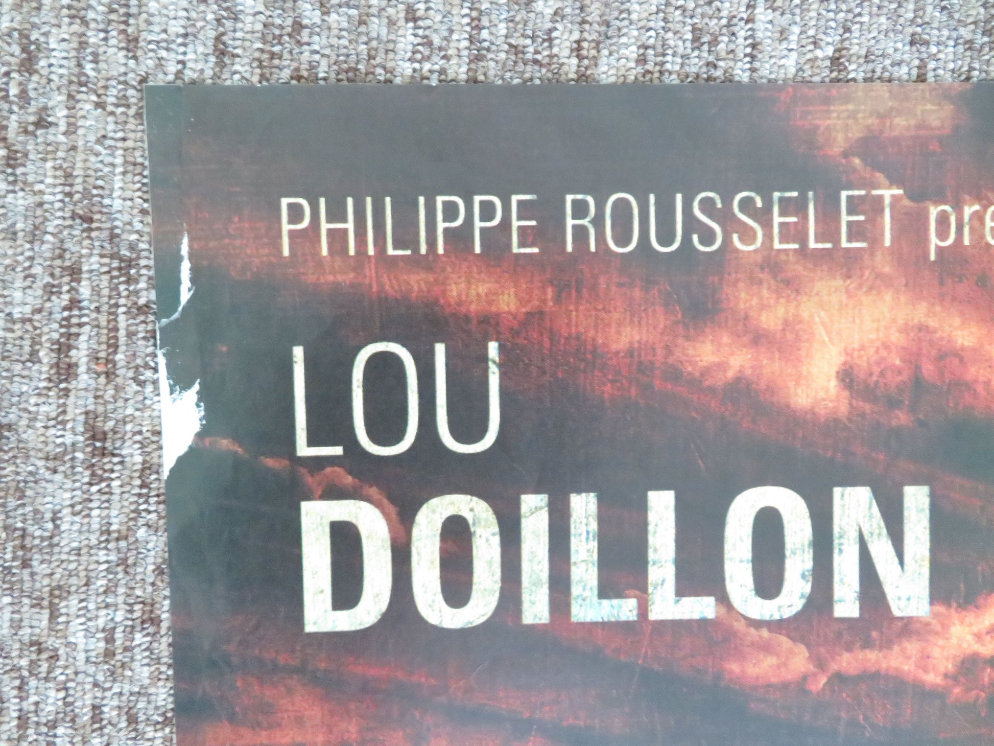 Blanche French Grande Poster Lou Doillon Roschdy Zem Antoine de Caunes 2002 Movie posters
