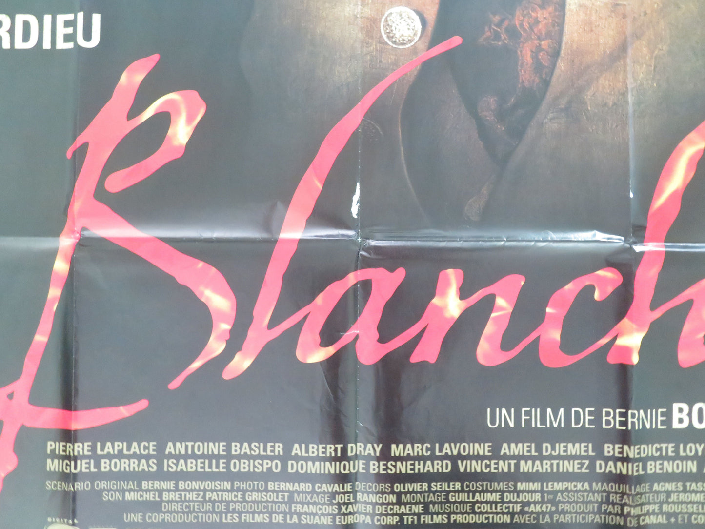 Blanche French Grande Poster Lou Doillon Roschdy Zem Antoine de Caunes 2002 Movie posters
