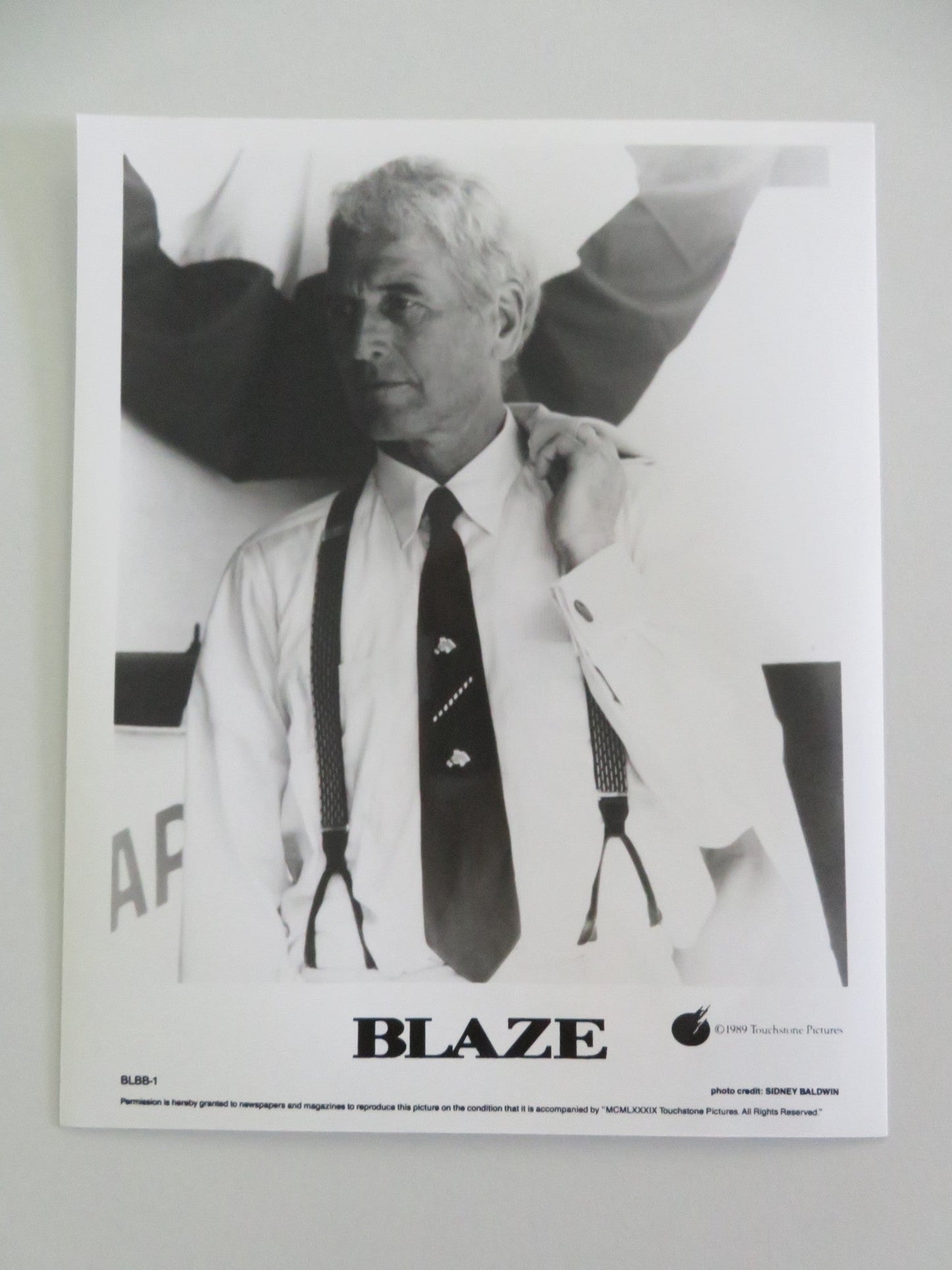 BLAZE MOVIE STILL PHOTO LOT OF 8 PAUL NEWMAN LOLITA DAVIDOVICH 1989 Movie posters