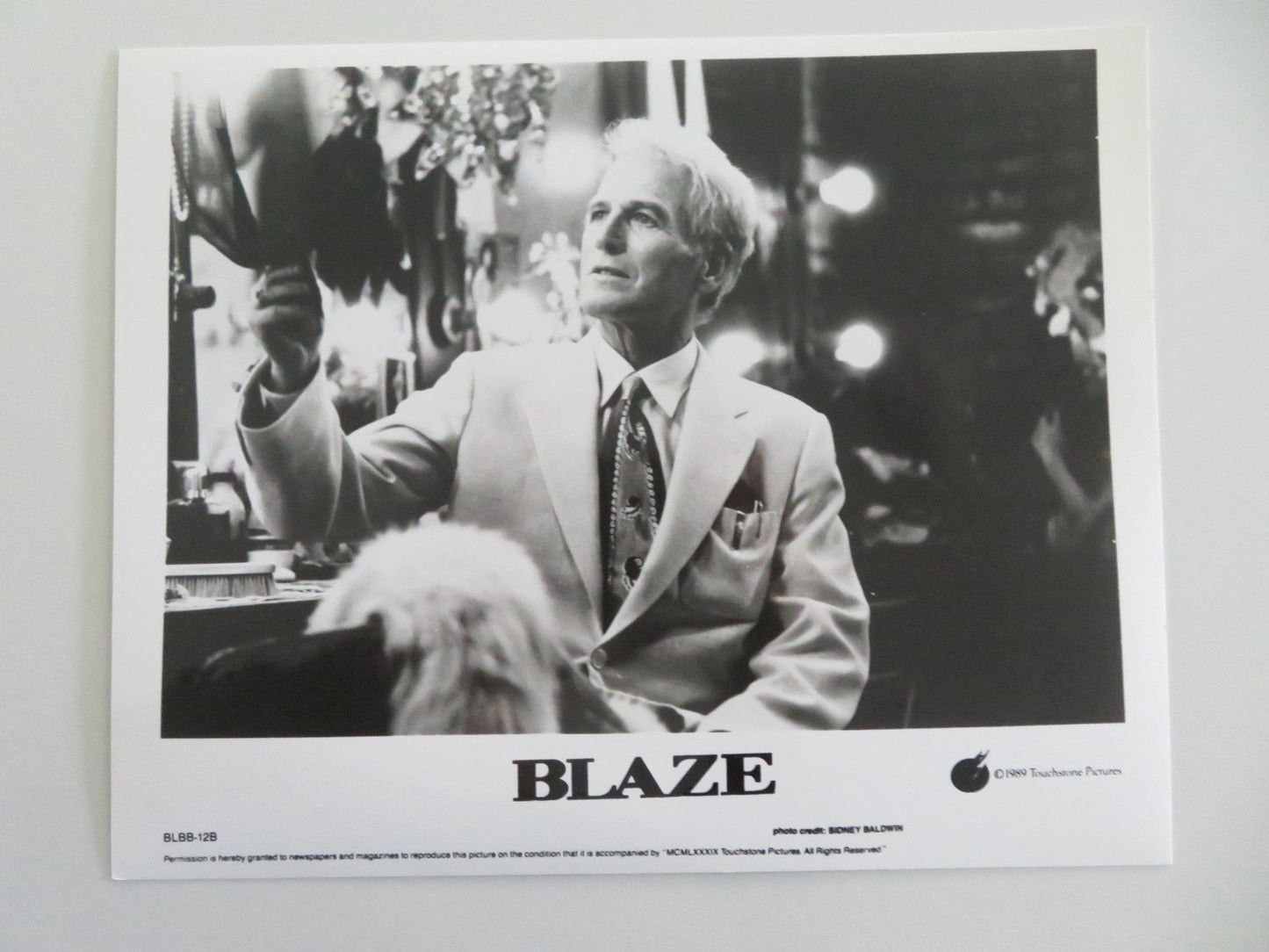 BLAZE MOVIE STILL PHOTO LOT OF 8 PAUL NEWMAN LOLITA DAVIDOVICH 1989 Movie posters