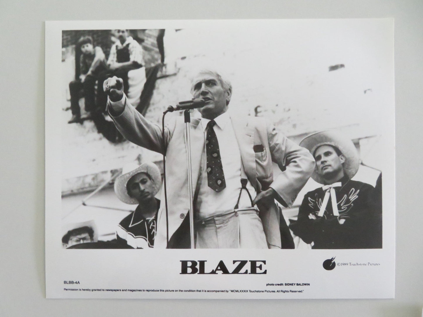 BLAZE MOVIE STILL PHOTO LOT OF 8 PAUL NEWMAN LOLITA DAVIDOVICH 1989 Movie posters