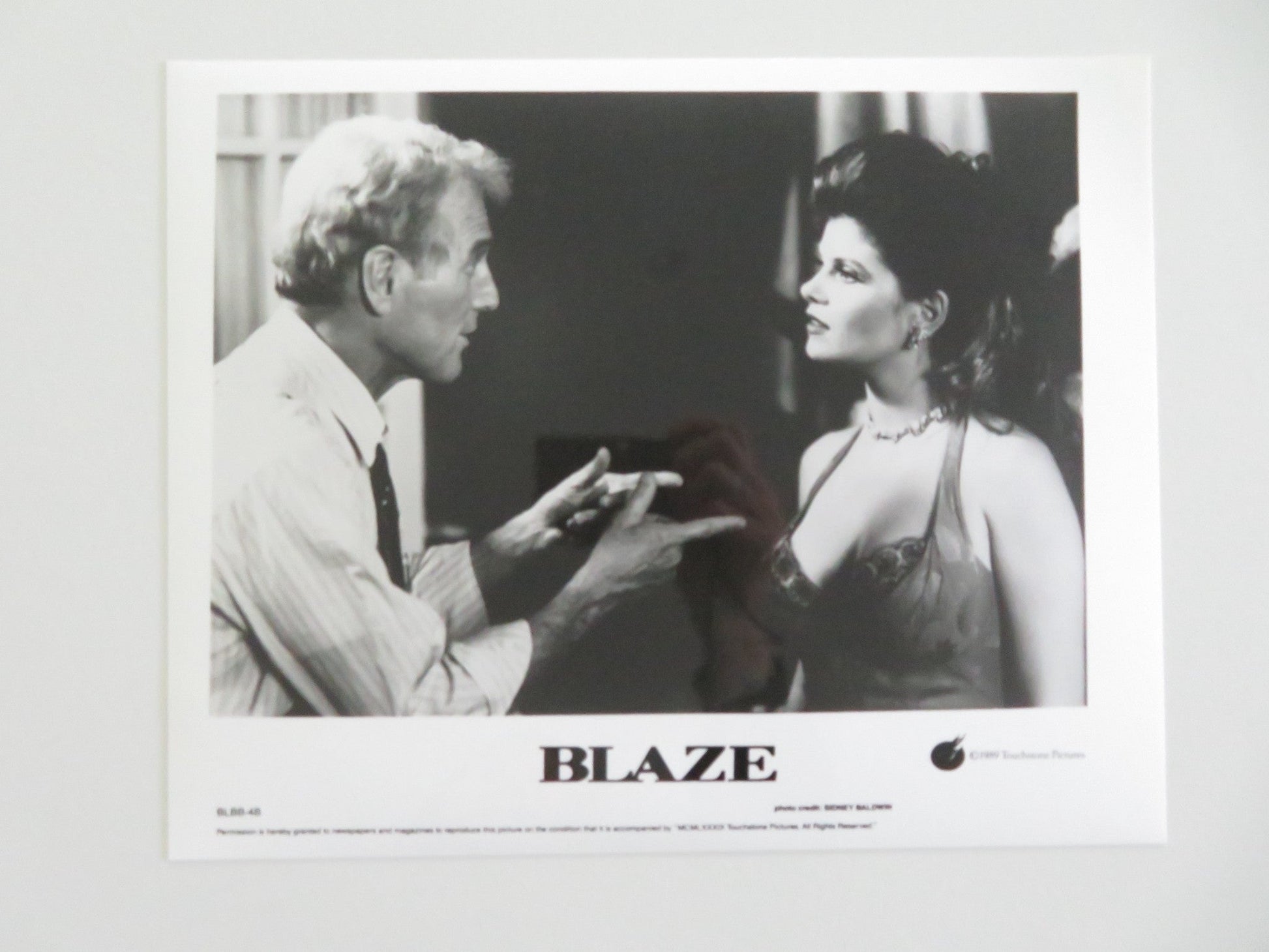 BLAZE MOVIE STILL PHOTO LOT OF 8 PAUL NEWMAN LOLITA DAVIDOVICH 1989 Movie posters