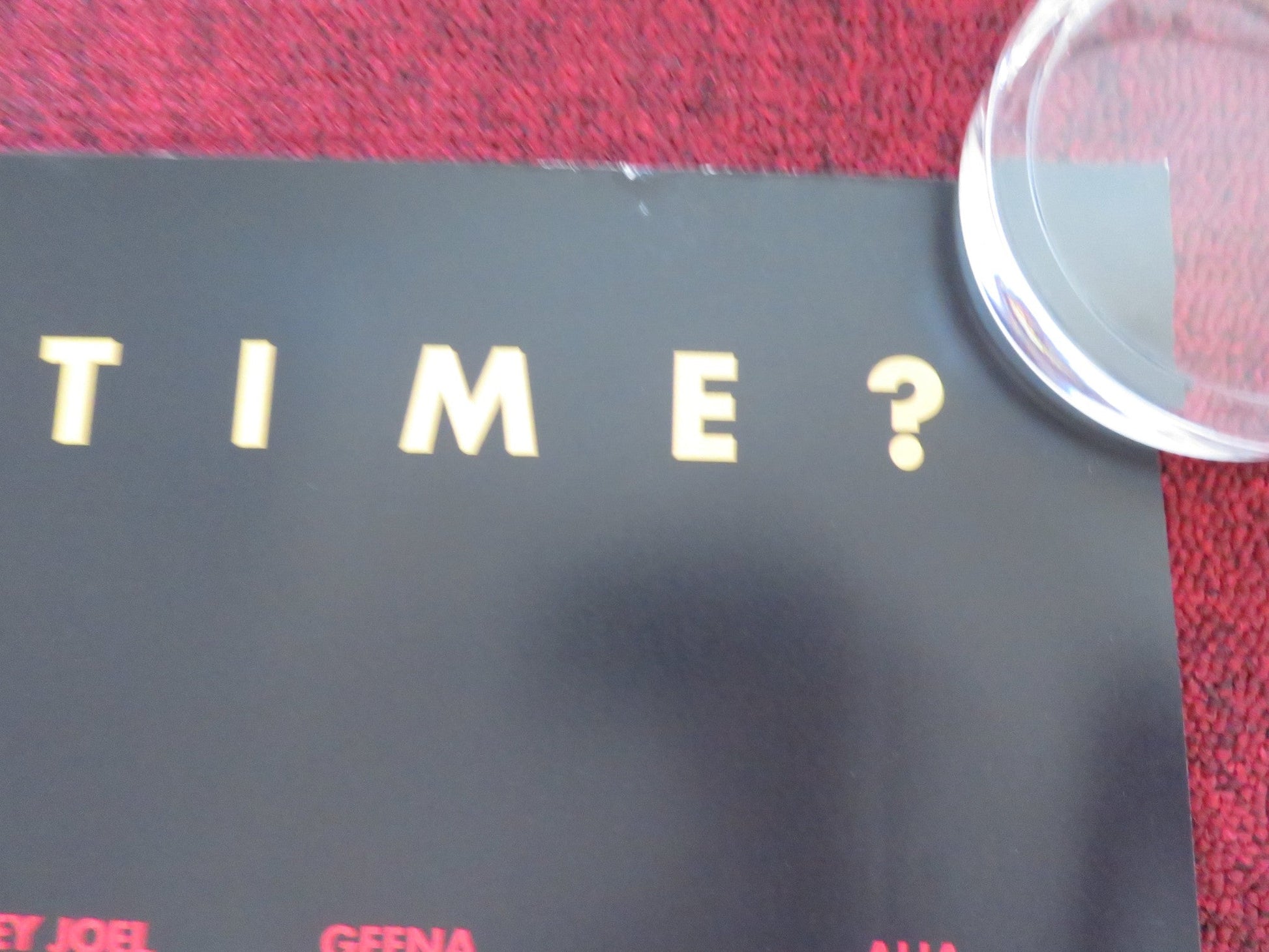 BLINK TWICE UK QUAD ROLLED POSTER CHANNING TATUM CHRISTIAN SLATER 2024 Rendezvous Cinema Movie posters