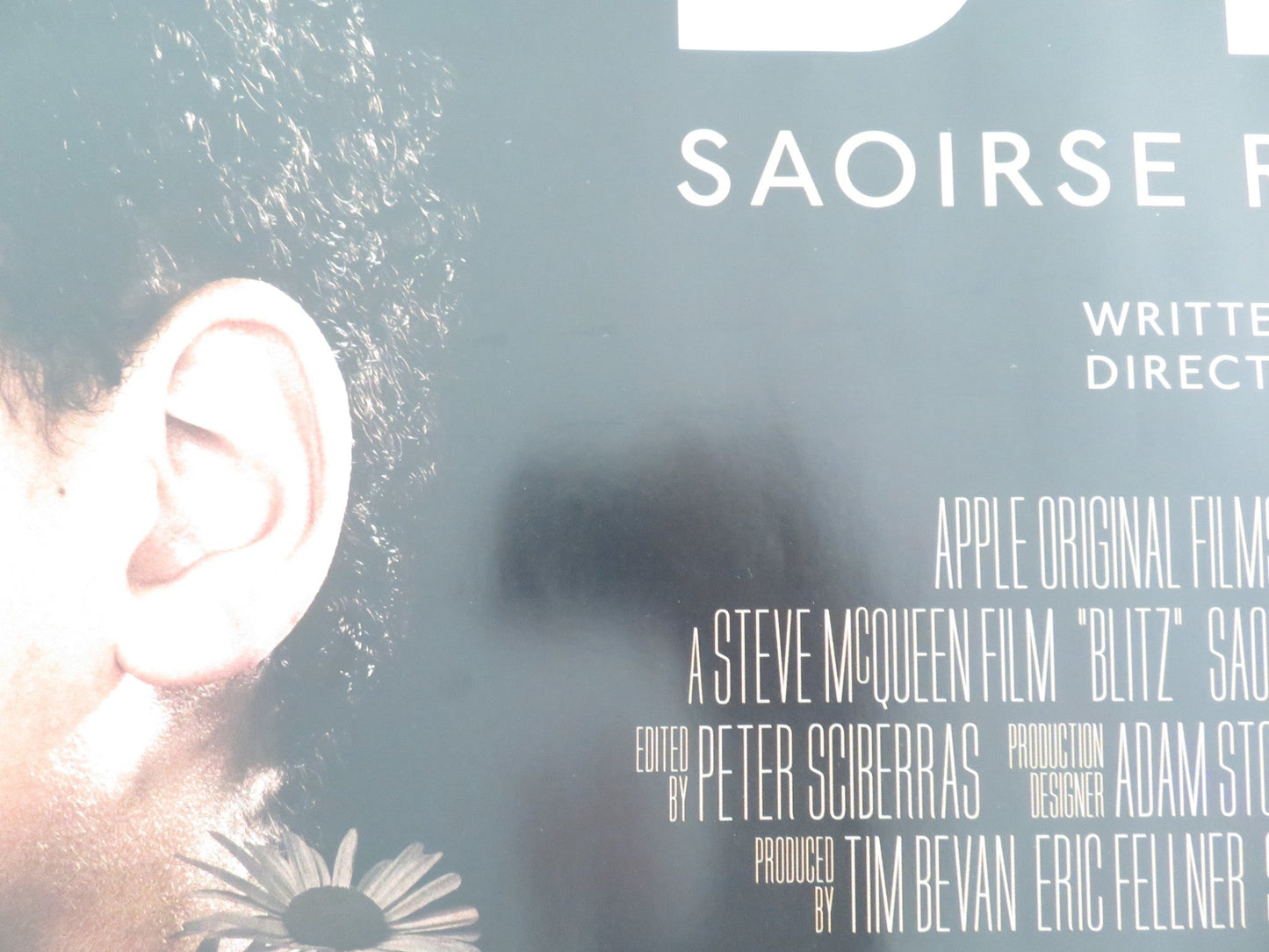 BLITZ UK QUAD ROLLED POSTER SAOIRSE RONAN PAUL WELLER 2024 Movie posters