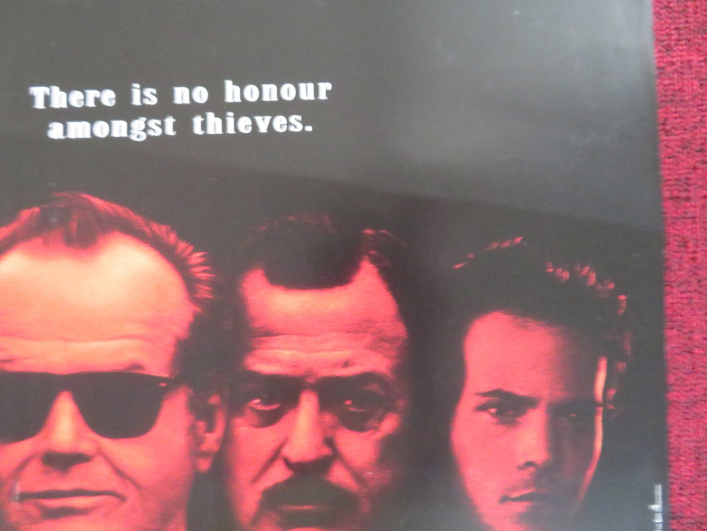 BLOOD AND WINE VHS VIDEO POSTER JACK NICHOLSON STEPEHEN DORFF 1996 Rendezvous Cinema Movie posters