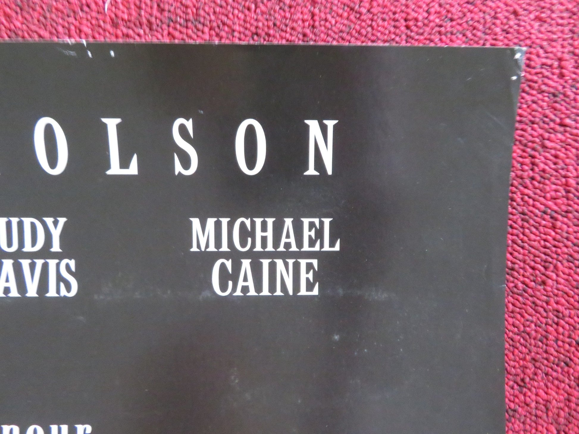 BLOOD AND WINE VHS VIDEO POSTER JACK NICHOLSON STEPEHEN DORFF 1996 Rendezvous Cinema Movie posters