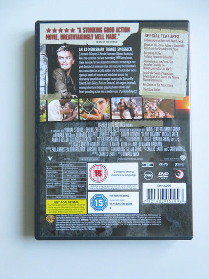 BLOOD DIAMOND - TWO DISC SPECIAL EDITION (DVD) LEONARDO DICAPRIO 2006 REGION 2 - Rendezvous Cinema