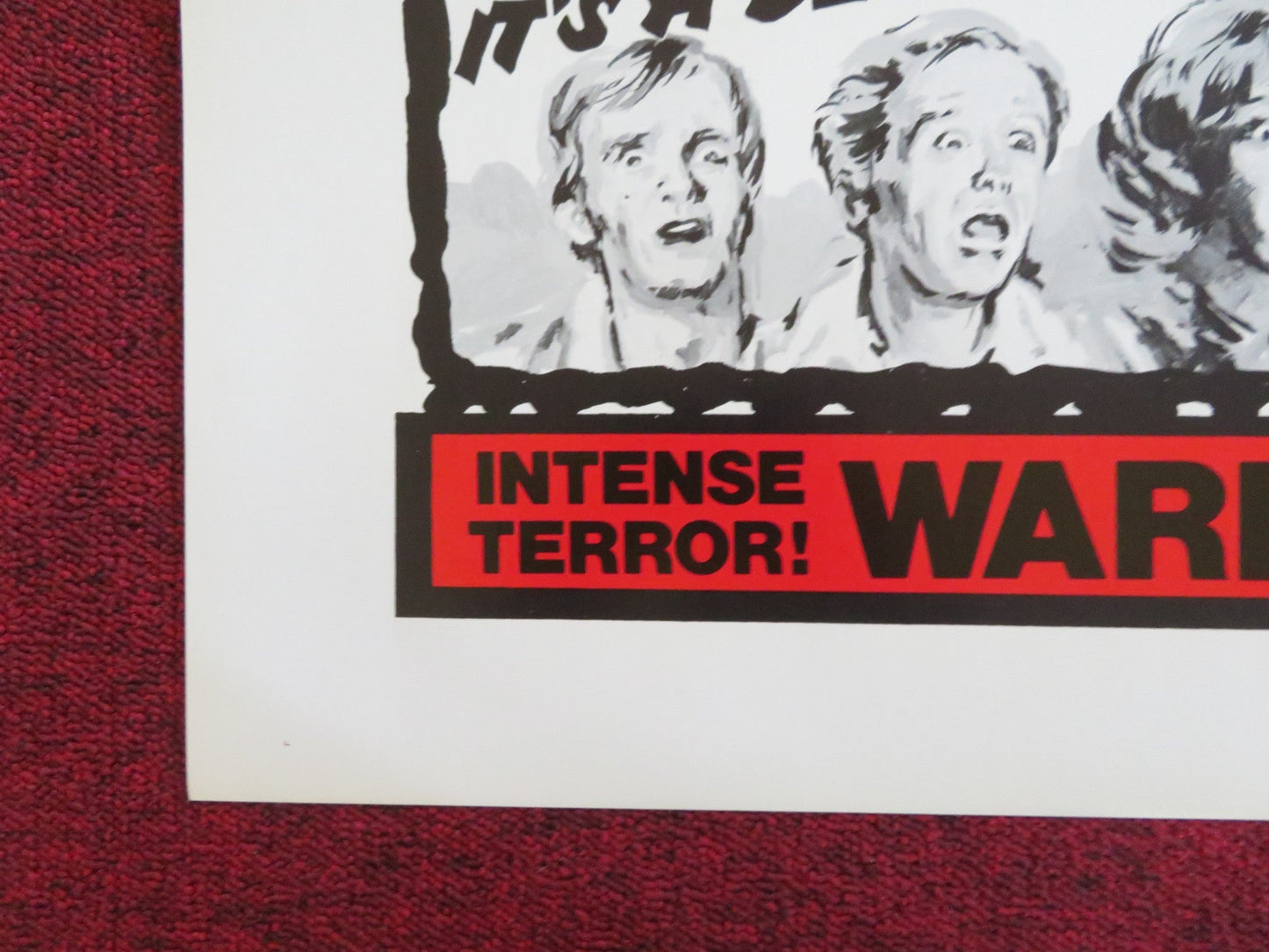 BLOOD LUST /BLOOD MANIA US TRI FOLDED ONE SHEET ROLLED POSTER 1970s Rendezvous Cinema Movie posters