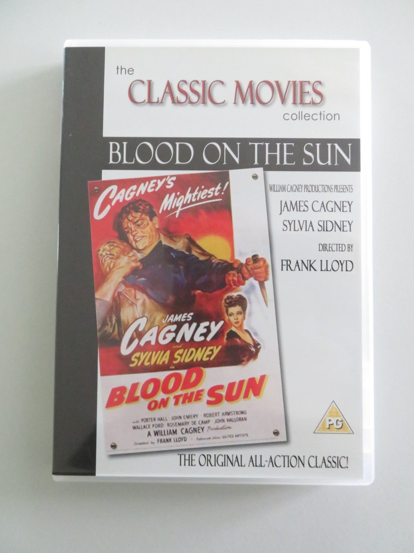 BLOOD ON THE SUN (DVD) JAMES CAGNEY SYLVIA SIDNEY 1945 REGION 2 Rendezvous Cinema Movie posters