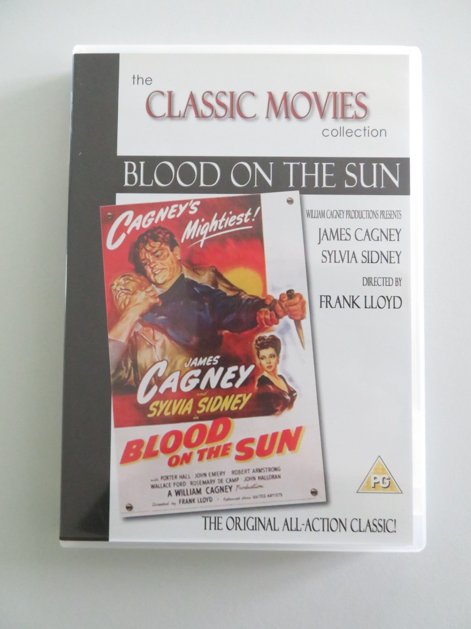 BLOOD ON THE SUN (DVD) JAMES CAGNEY SYLVIA SIDNEY 1945 REGION 2 Rendezvous Cinema Movie posters