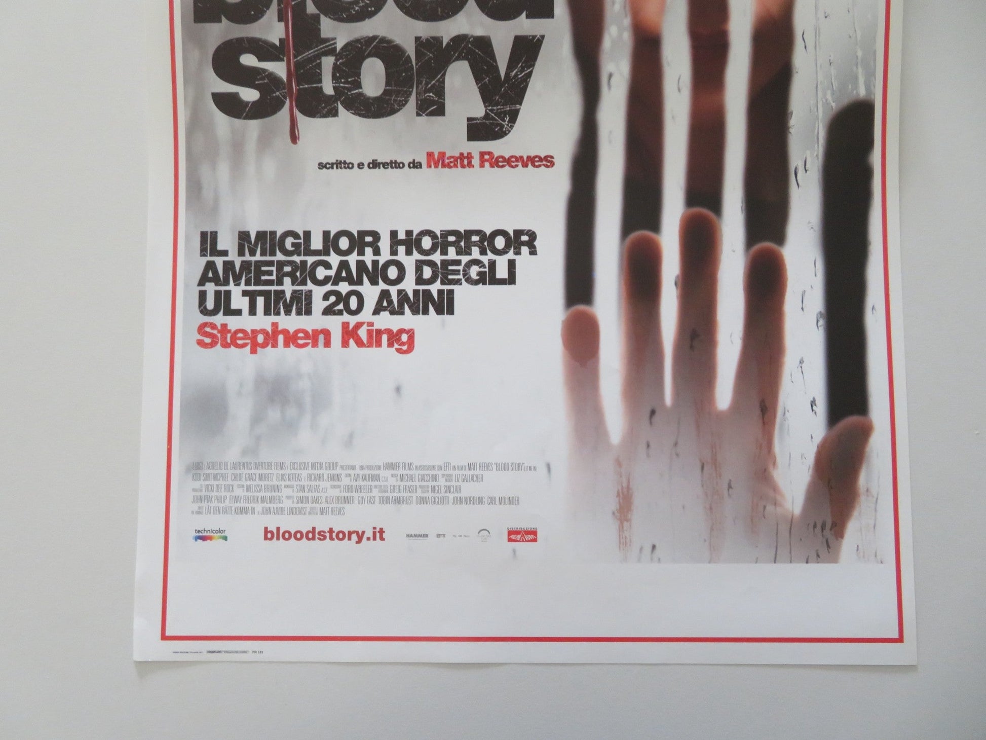 Blood Story ITALIAN LOCANDINA POSTER KODI SMIT - MCPHEE CHLOE GRACE MORETZ 2010 Movie posters