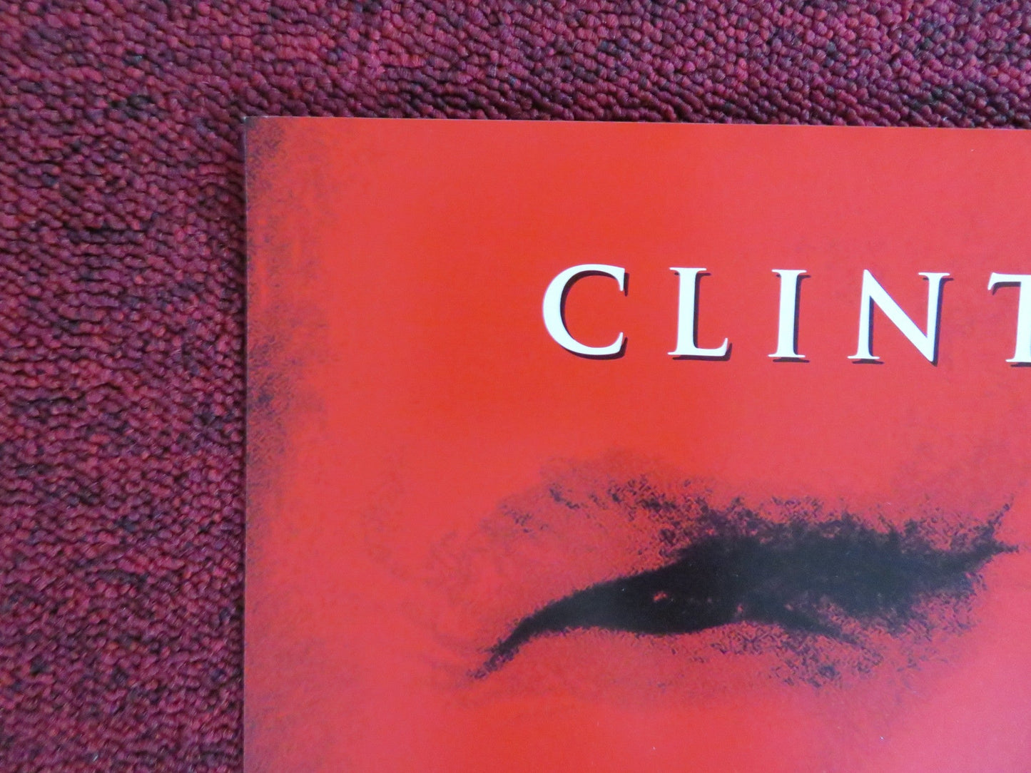 BLOOD WORK VHS VIDEO POSTER CLINT EASTWOOD JEFF DANIELS 2002 Rendezvous Cinema Movie posters