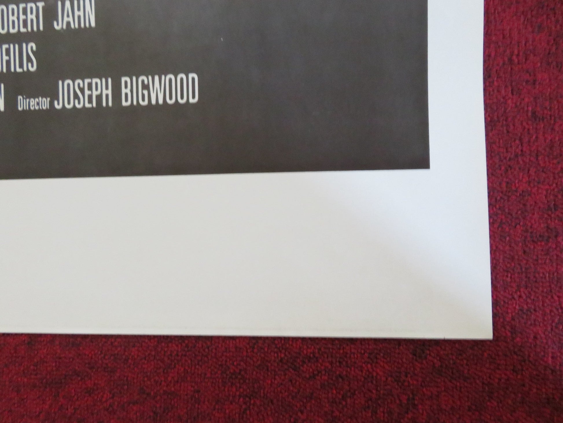 BLOODRACE US TRI FOLDED ONE SHEET ROLLED POSTER IAN SCOTT J. BERGAN 1980 Rendezvous Cinema Movie posters