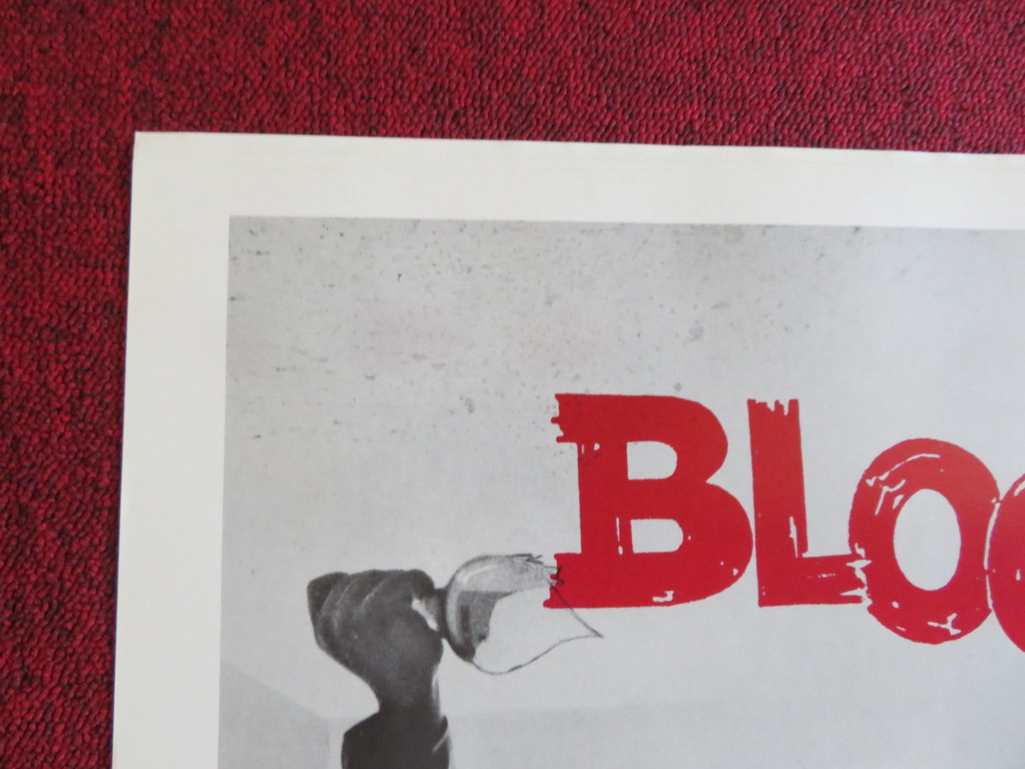 BLOODRACE US TRI FOLDED ONE SHEET ROLLED POSTER IAN SCOTT J. BERGAN 1980 Rendezvous Cinema Movie posters