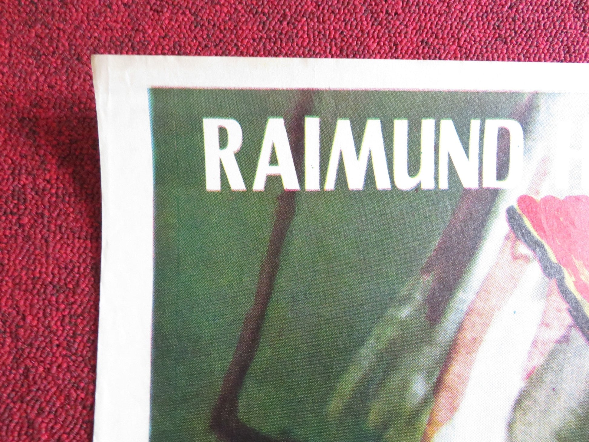 BLOODY FRIDAY TURKISH POSTER ROLLED RAYMOND HARMSTORF GIANNI MACCHIA 1972 Rendezvous Cinema Movie posters
