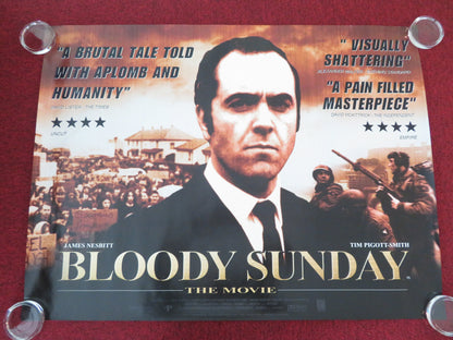 Bloody Sunday UK Quad Rolled Poster James Nesbitt Allan Gildea 2002 Movie posters