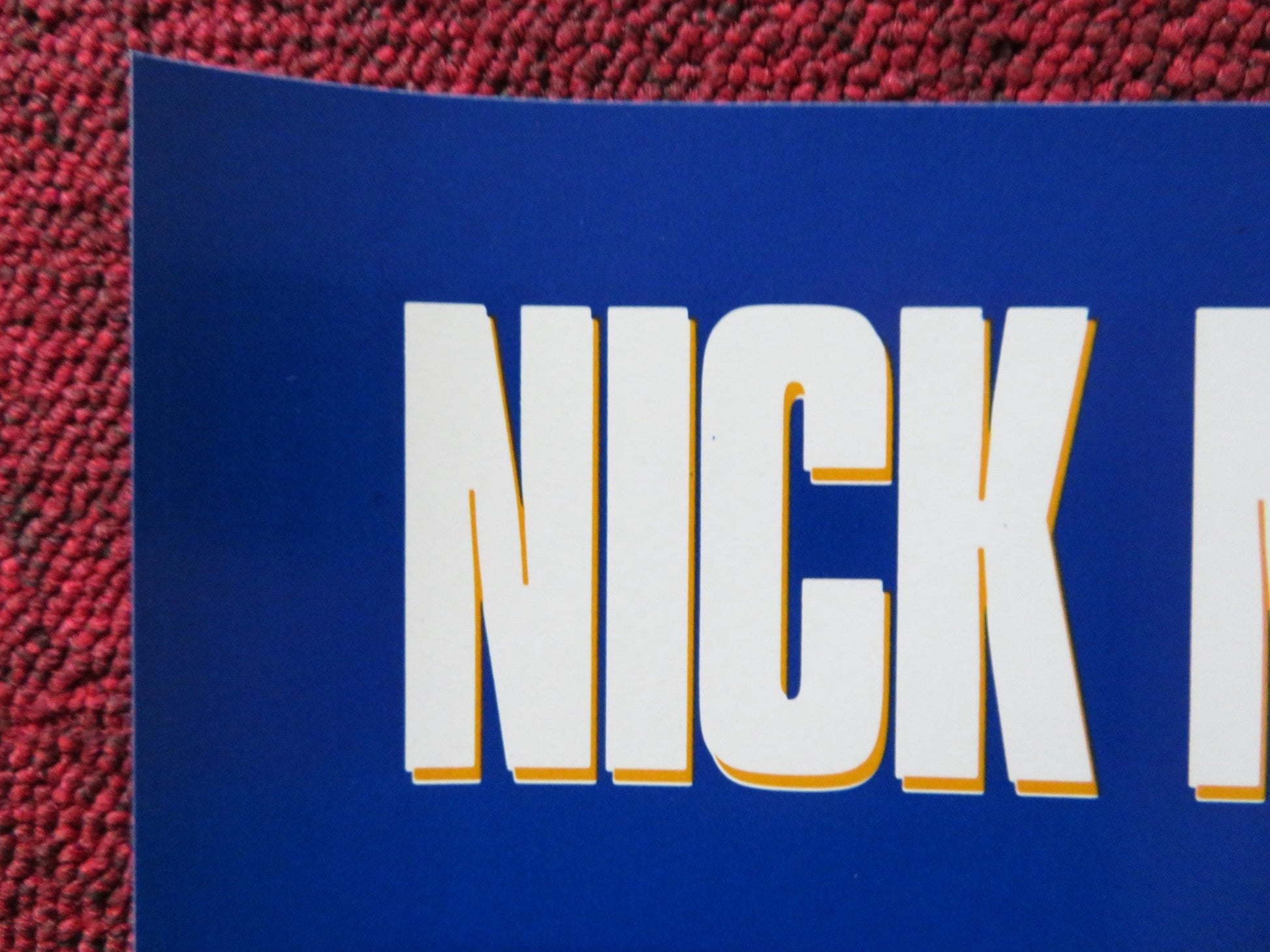 BLUE CHIPS - C ITALIAN FOTOBUSTA POSTER NICK NOLTE SHAQUILLE O'NEAL 1994 Rendezvous Cinema Movie posters