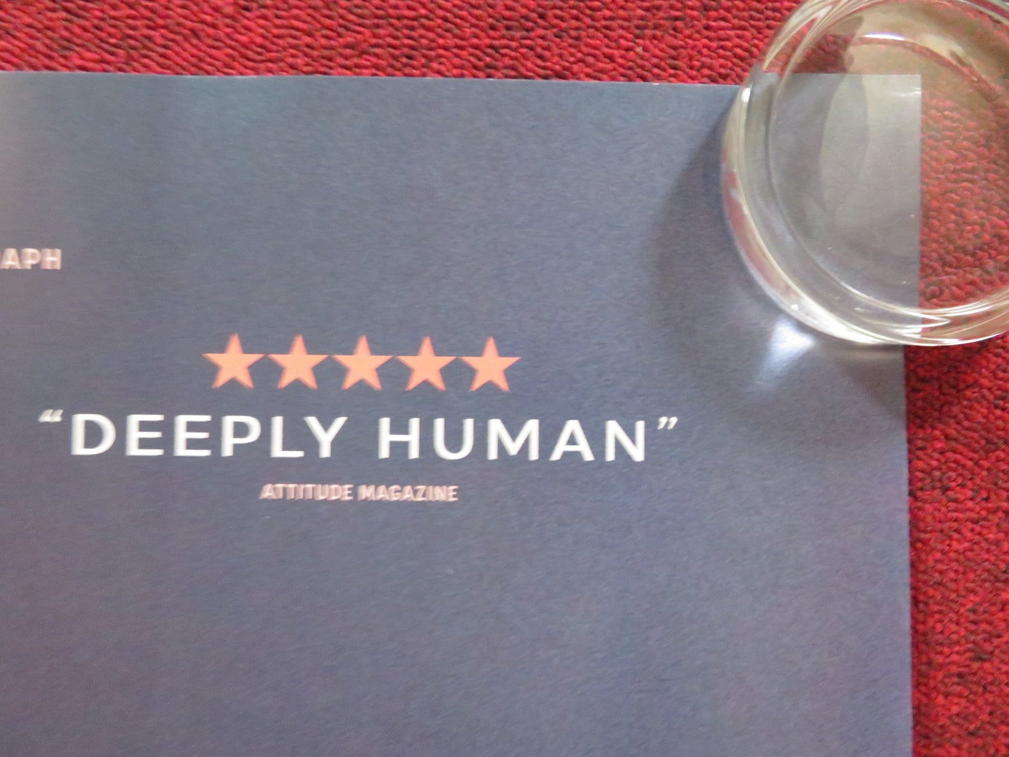 BLUE JEAN UK QUAD ROLLED POSTER ROSY MCEWEN KERRIE HAYES 2022 Rendezvous Cinema Movie posters