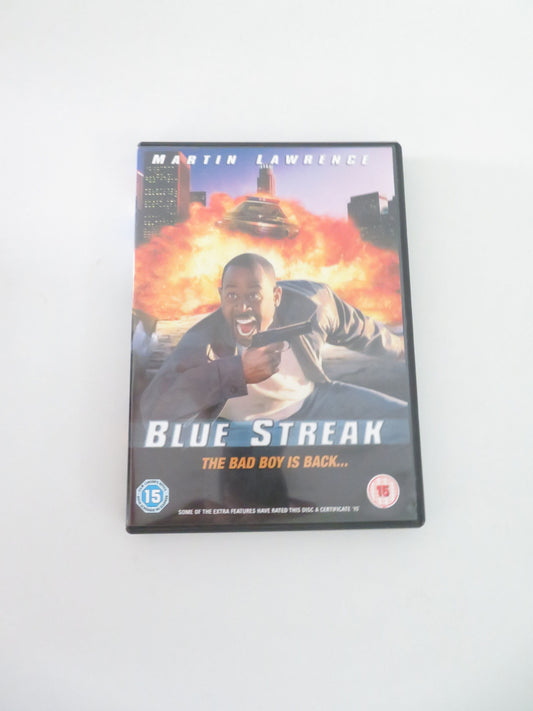 Blue Streak (DVD) Martin Lawrence Luke Wilson 1999 Region 2 Movie posters