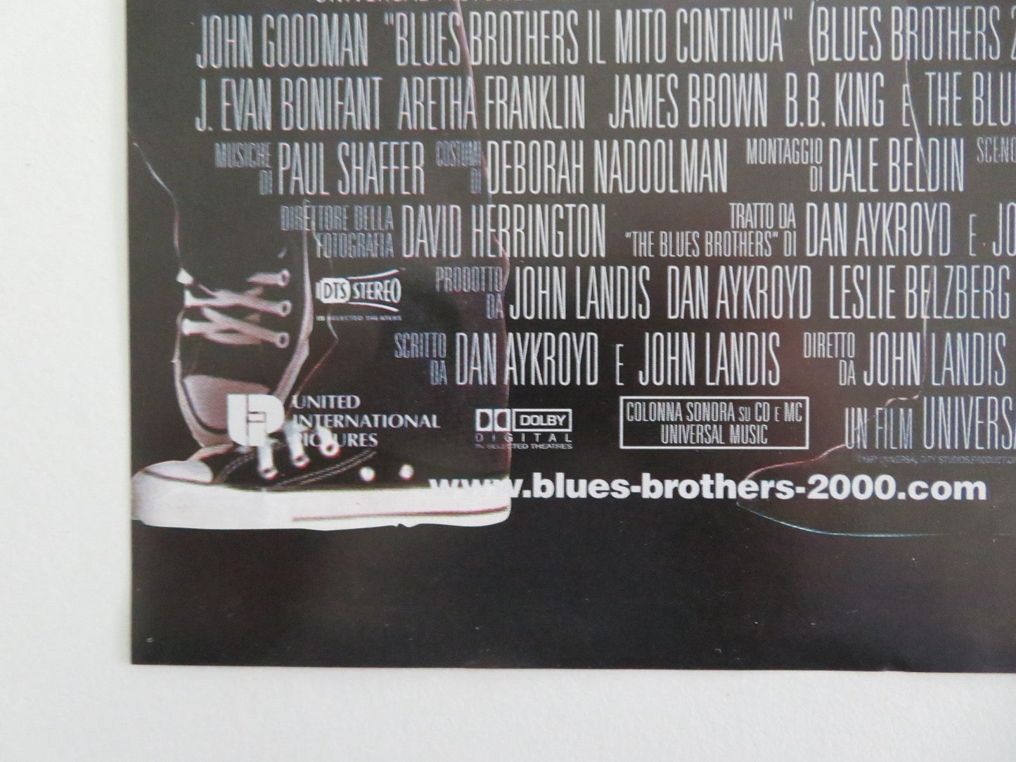 Blues Brothers 2000 Italian Fotobusta Poster Dan Aykroyd John Goodman 1998 Movie posters