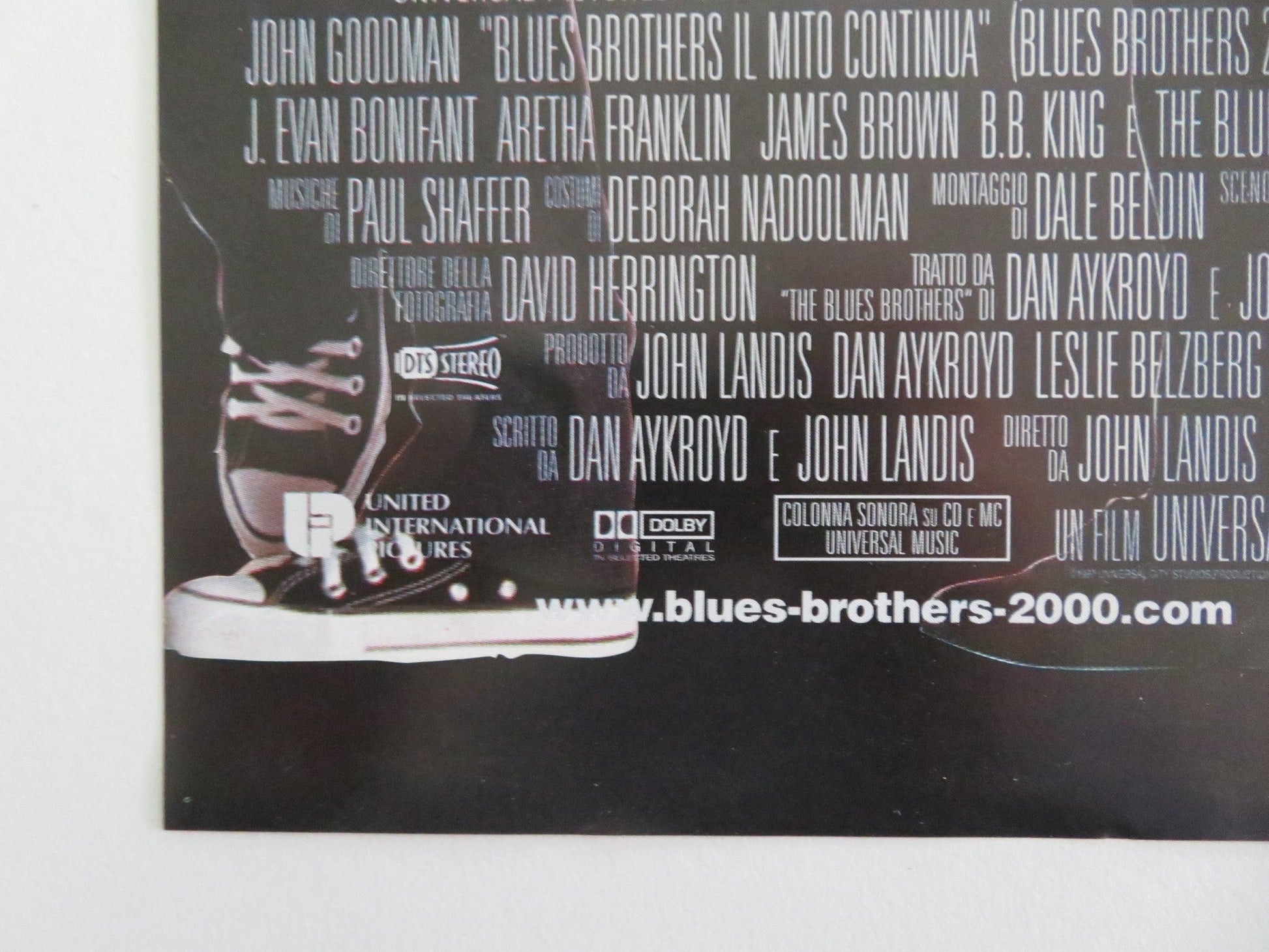 Blues Brothers 2000 Italian Fotobusta Poster Dan Aykroyd John Goodman 1998 Movie posters