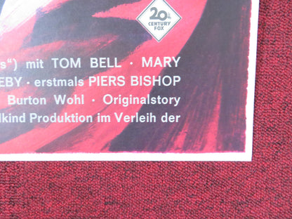 BLUES FOR LOVERS GERMAN A1 POSTER FOLDED RAY CHARLES TOM BELL 1967 Rendezvous Cinema Movie posters