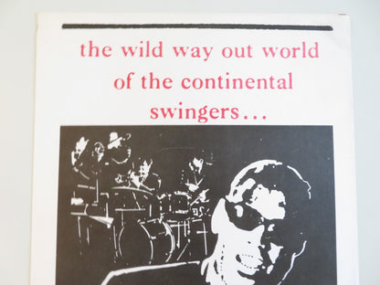 BLUES FOR LOVERS US INSERT POSTER RAY CHARLES TOM BELL 1966 Rendezvous Cinema Movie posters