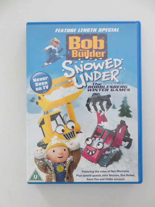 BOB THE BUILDER: SNOWED UNDER (DVD) WILLIAM DUFRIS ALAN MARRIOTT 2004 REGION 2 Movie posters