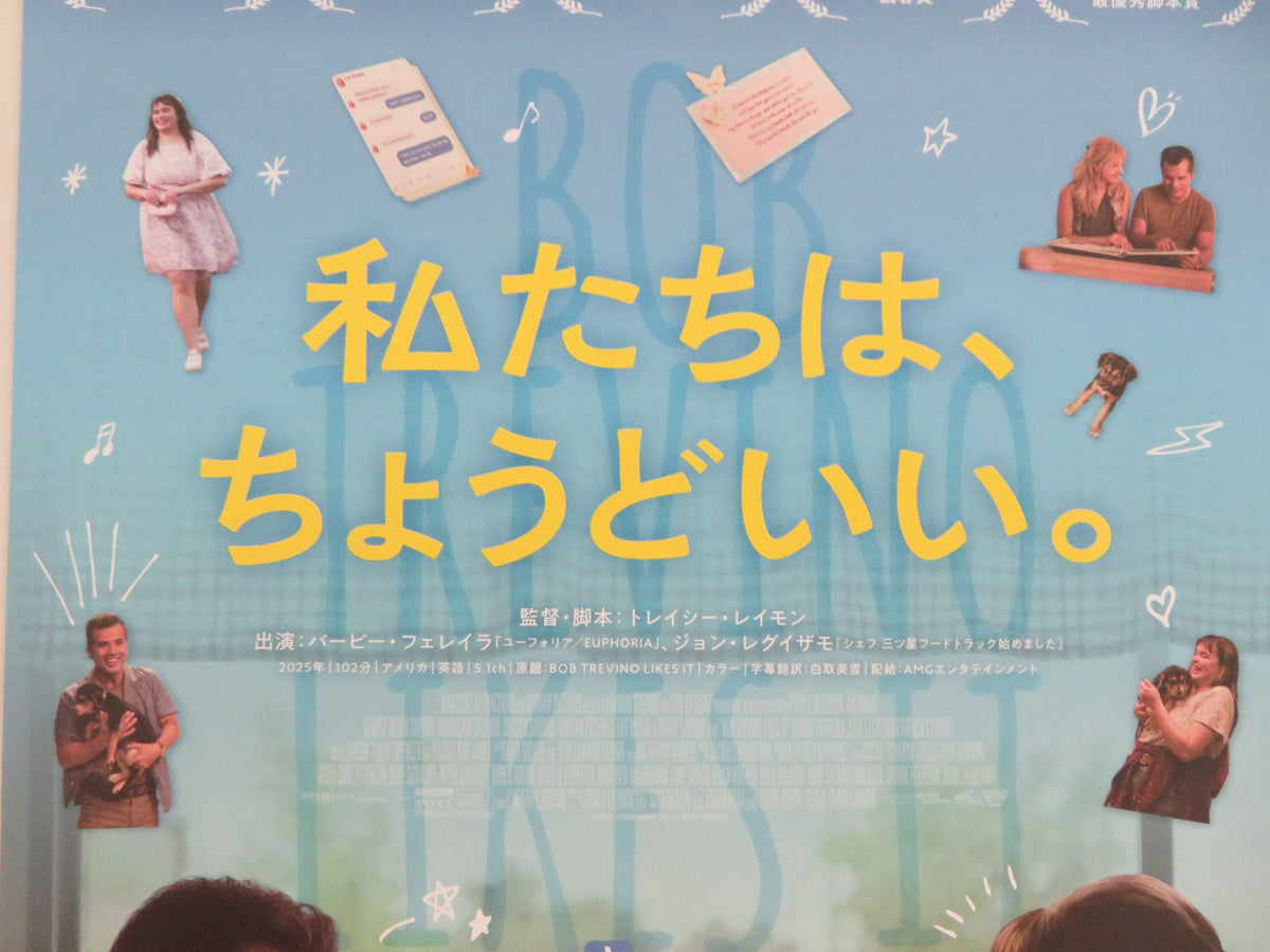 Bob Trevino Likes It Japanese Chirashi (B5) Poster Ferreira Leguizamo 2024 Movie posters