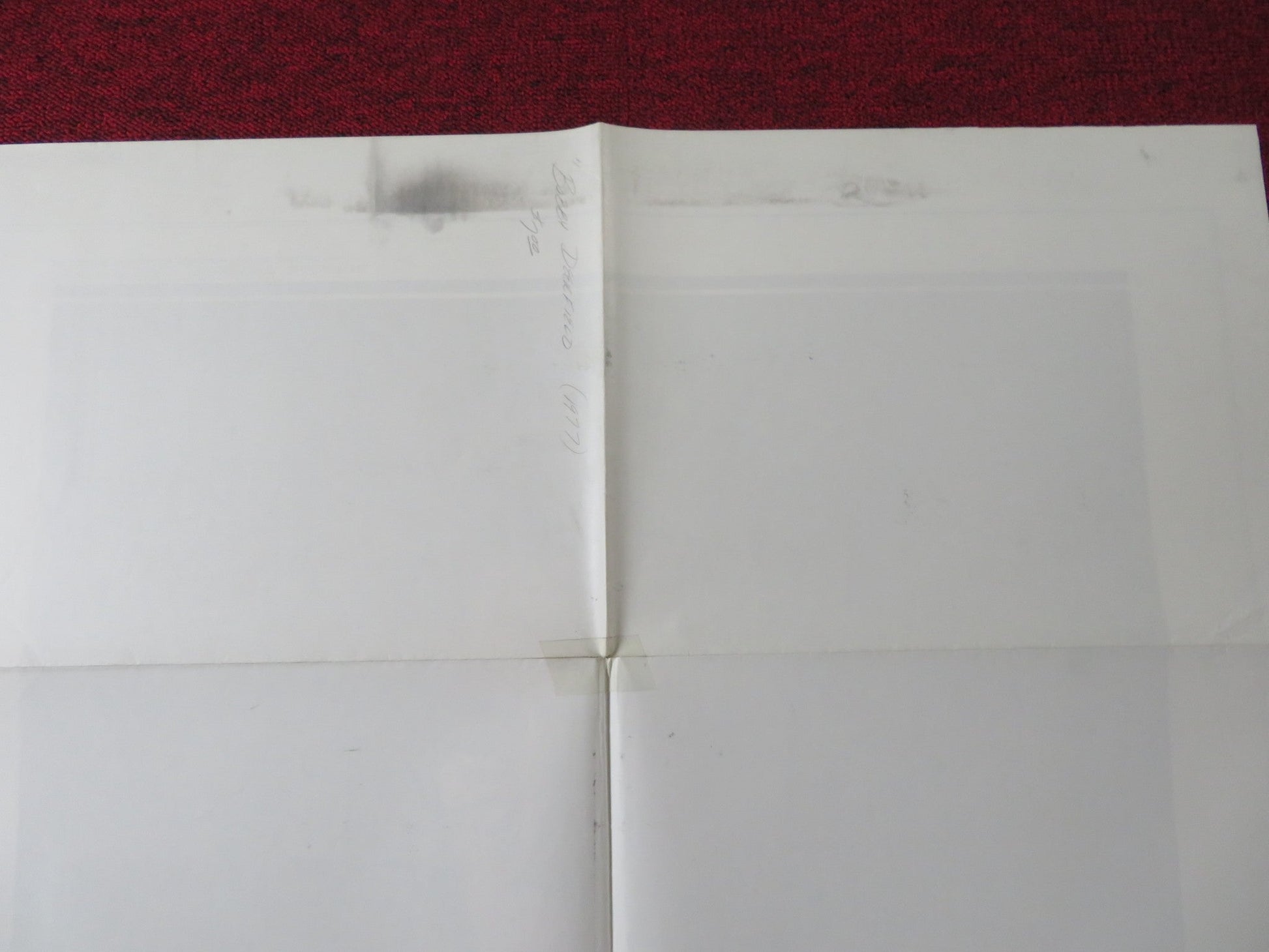 BOBBY DEERFIELD FOLDED US ONE SHEET POSTER AL PACINO MARTHE KELLER 1977 Rendezvous Cinema Movie posters