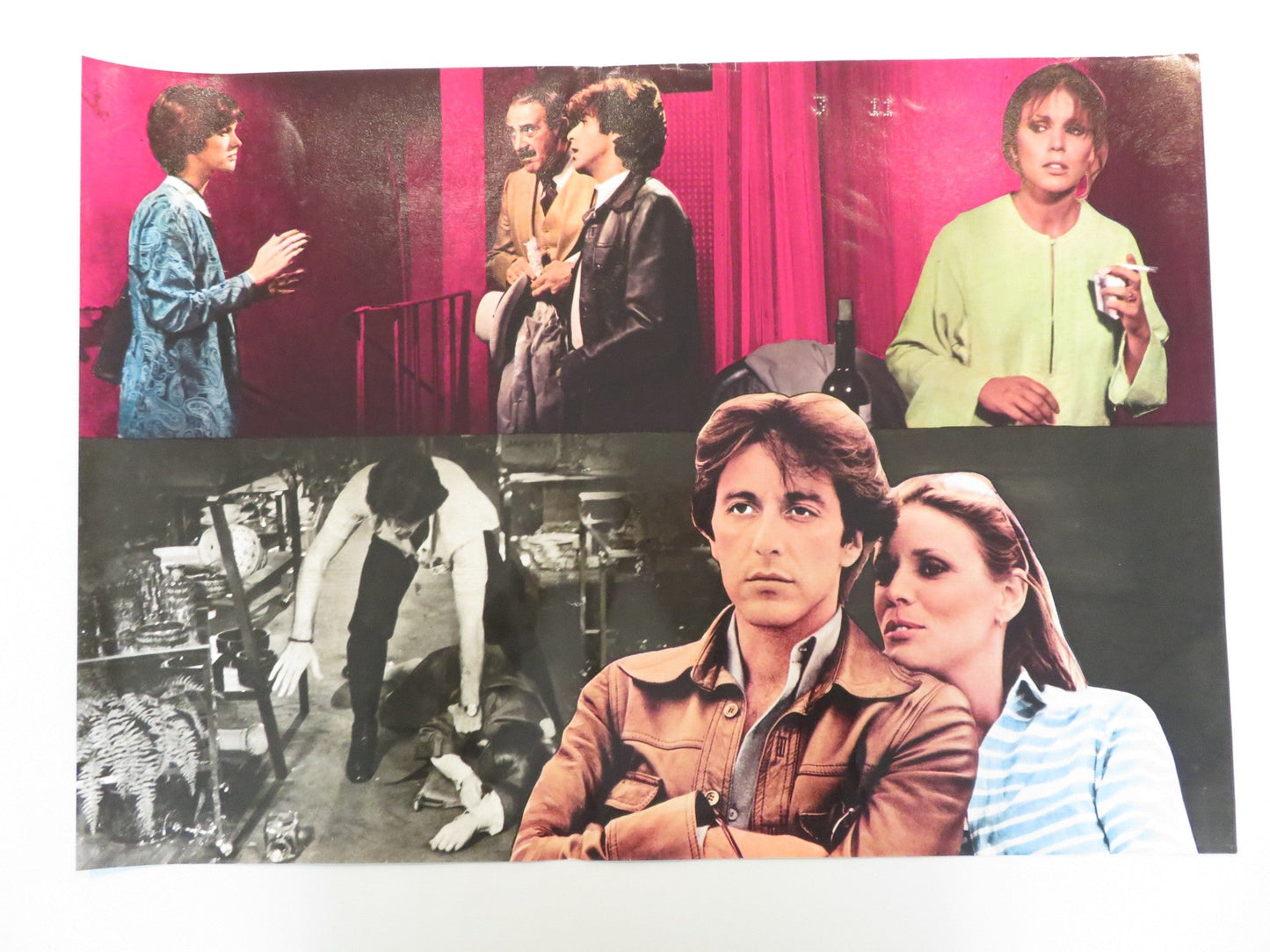 BOBBY DEERFIELD - I ITALIAN FOTOBUSTA POSTER AL PACINO MARTHE KELLER 1977 Rendezvous Cinema Movie posters