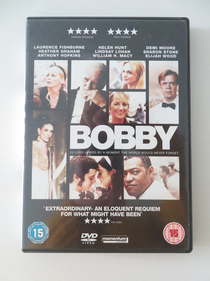 BOBBY (DVD) EMILIO ESTEVEZ HELEN HUNT ANTHONY HOPKINS 2006 REGION 2 Movie posters