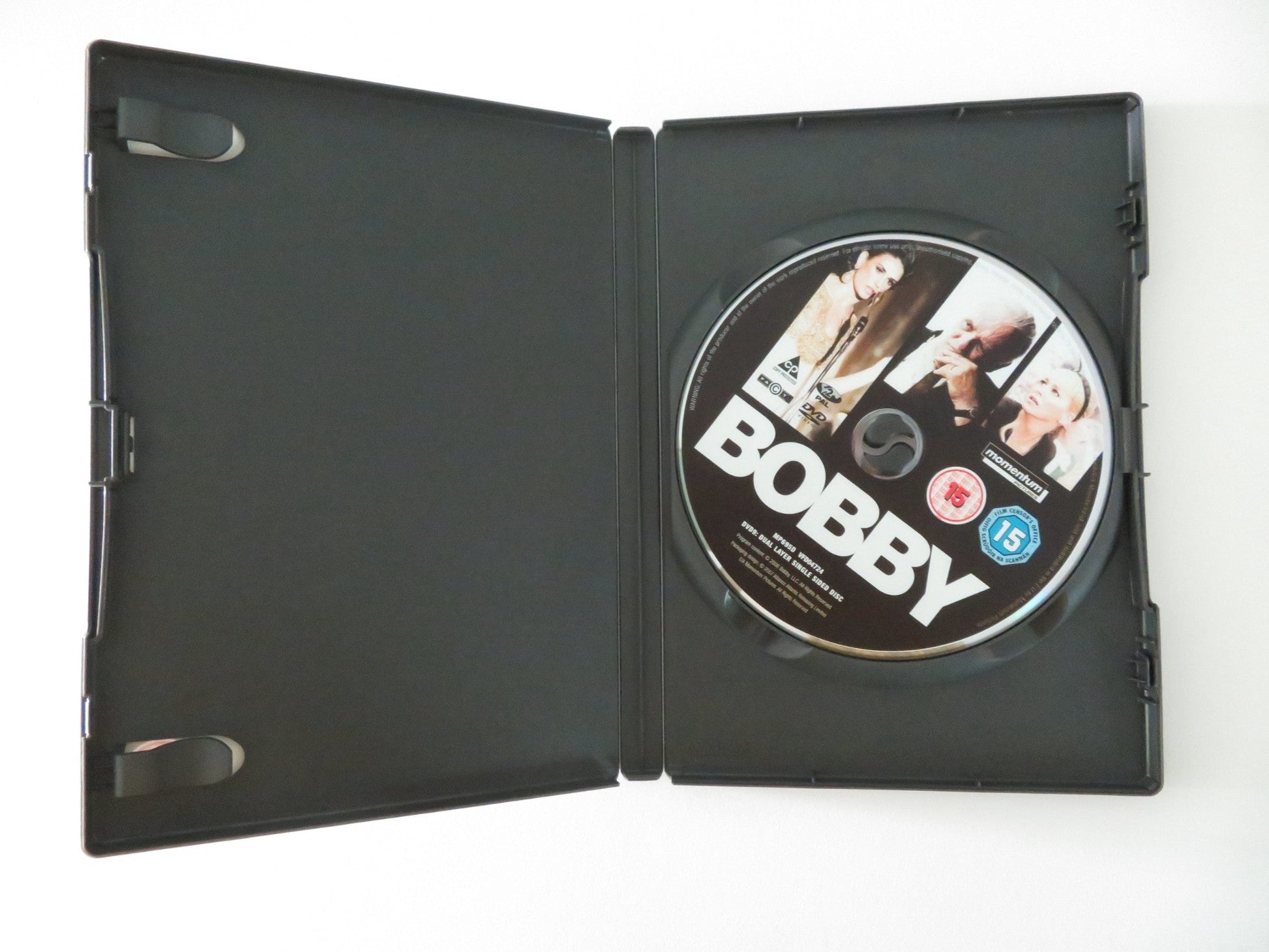 BOBBY (DVD) EMILIO ESTEVEZ HELEN HUNT ANTHONY HOPKINS 2006 REGION 2 Movie posters