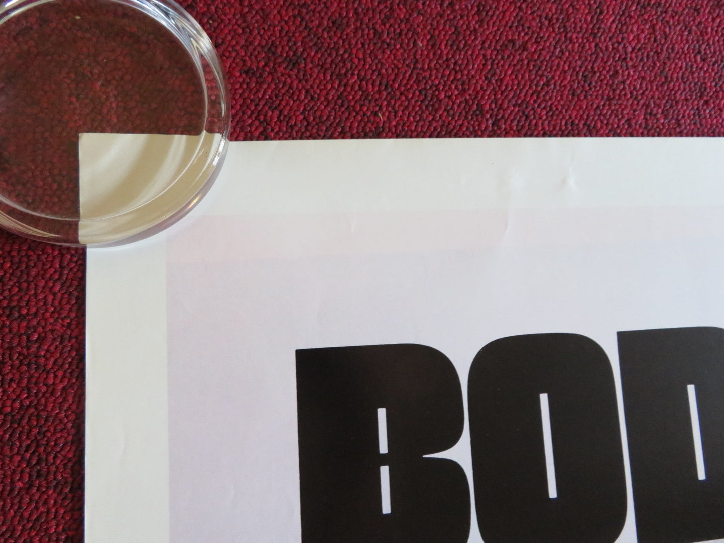 BODY AND SOUL US ONE SHEET ROLLED POSTER CANNON LEON ISAAC KENNEDY 1981 Rendezvous Cinema Movie posters