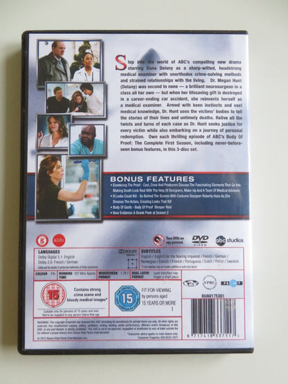 BODY OF PROOF - THE COMPLETE FIRST SEASON (DVD) DANA DELANY 2011 REGION 2 Movie posters