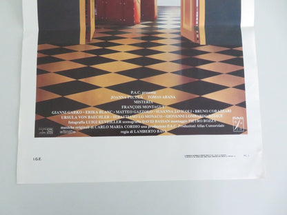 BODY PUZZLE ITALIAN LOCANDINA POSTER TOMAS ARANA ERIKA BLANC 1992 Movie posters