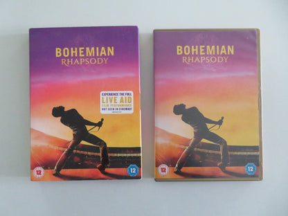 BOHEMIAN RHAPSODY (DVD) RAMI MALEK GWILYM LEE 2018 REGION 2 Movie posters