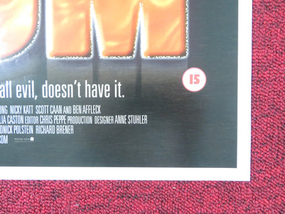 BOILER ROOM VHS POSTER ROLLED BEN AFFLECK VIN DIESEL 2000 Rendezvous Cinema Movie posters