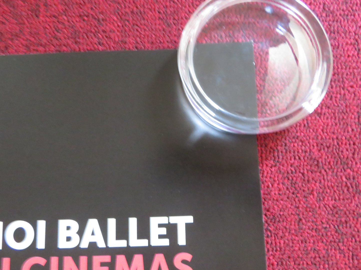 BOLSHOI BALLET IN CINEMAS 2016 2017 UK QUAD ROLLED POSTER LIVE IN MOSCOW 2016 Rendezvous Cinema Movie posters