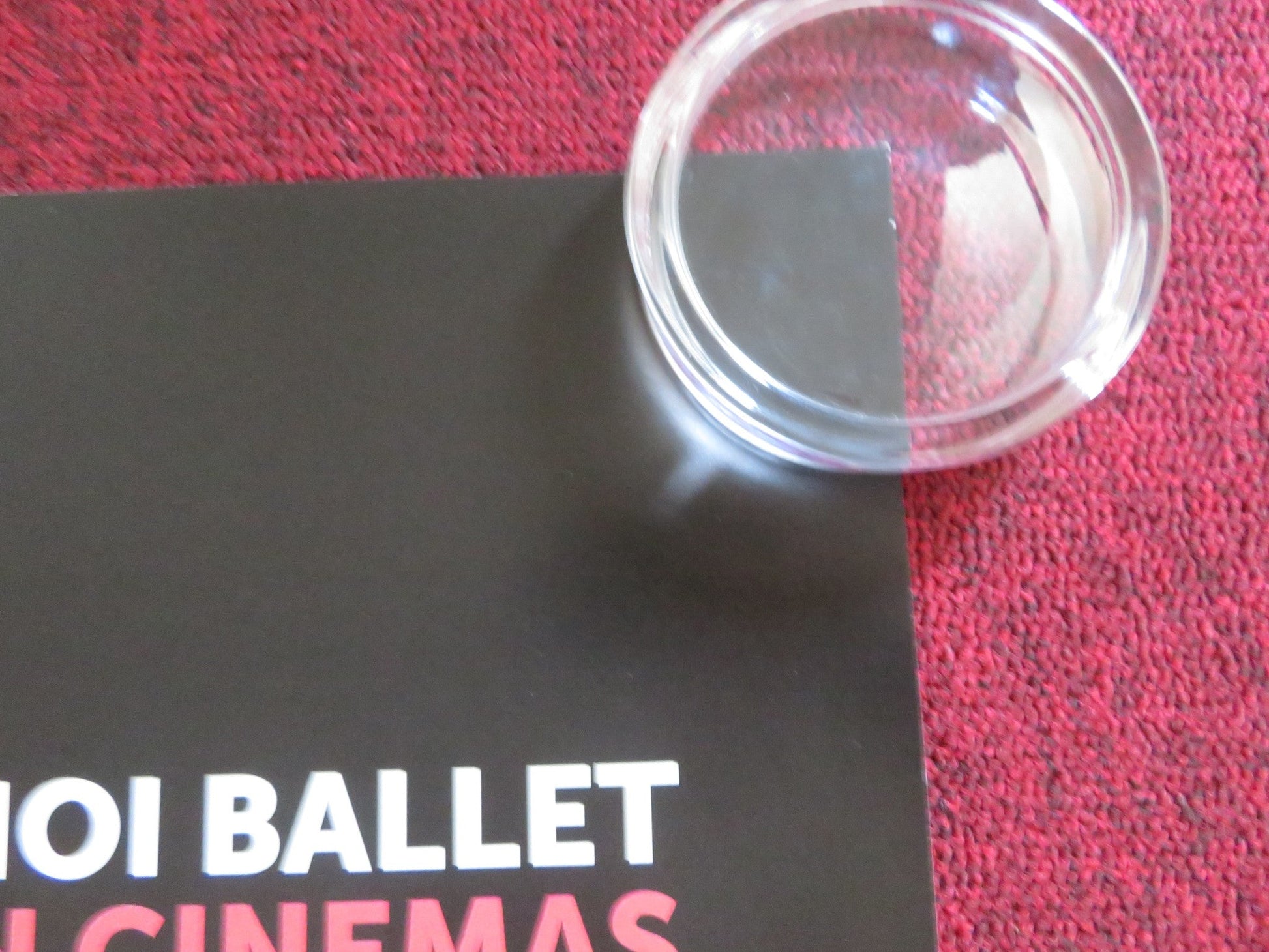 BOLSHOI BALLET IN CINEMAS 2016 2017 UK QUAD ROLLED POSTER LIVE IN MOSCOW 2016 Rendezvous Cinema Movie posters