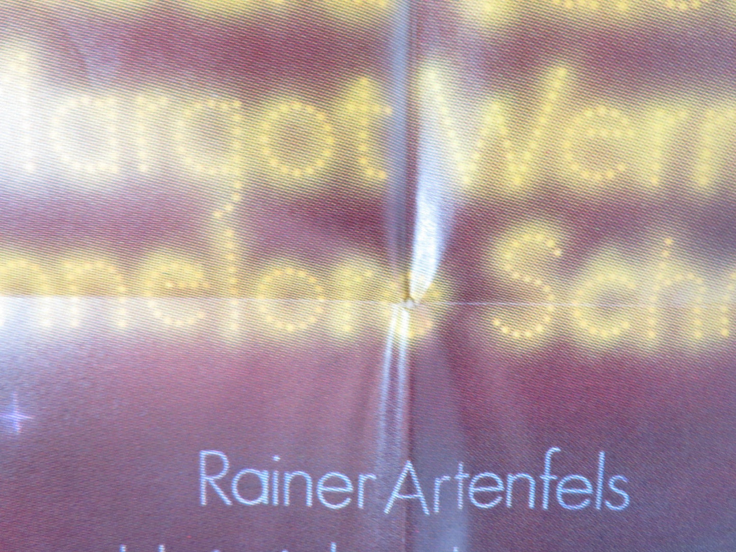 BOMBER & PAGANINI GERMAN A1 POSTER FOLDED MARIO ADORF TILO PRUCKNER 1976 Rendezvous Cinema Movie posters