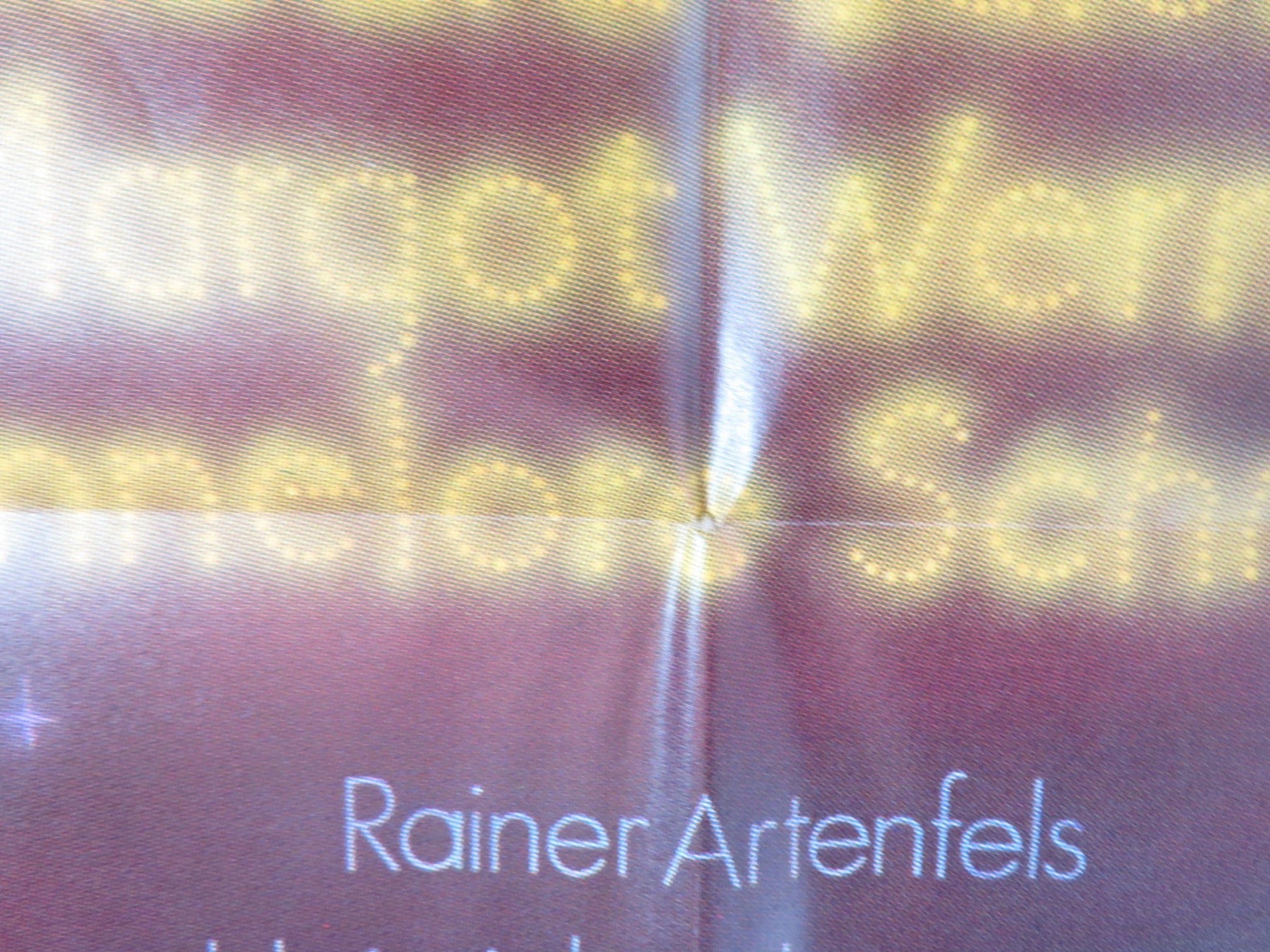 BOMBER & PAGANINI GERMAN A1 POSTER FOLDED MARIO ADORF TILO PRUCKNER 1976 Rendezvous Cinema Movie posters