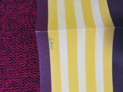 BOMBER & PAGANINI GERMAN A1 POSTER FOLDED MARIO ADORF TILO PRUCKNER 1976 Rendezvous Cinema Movie posters