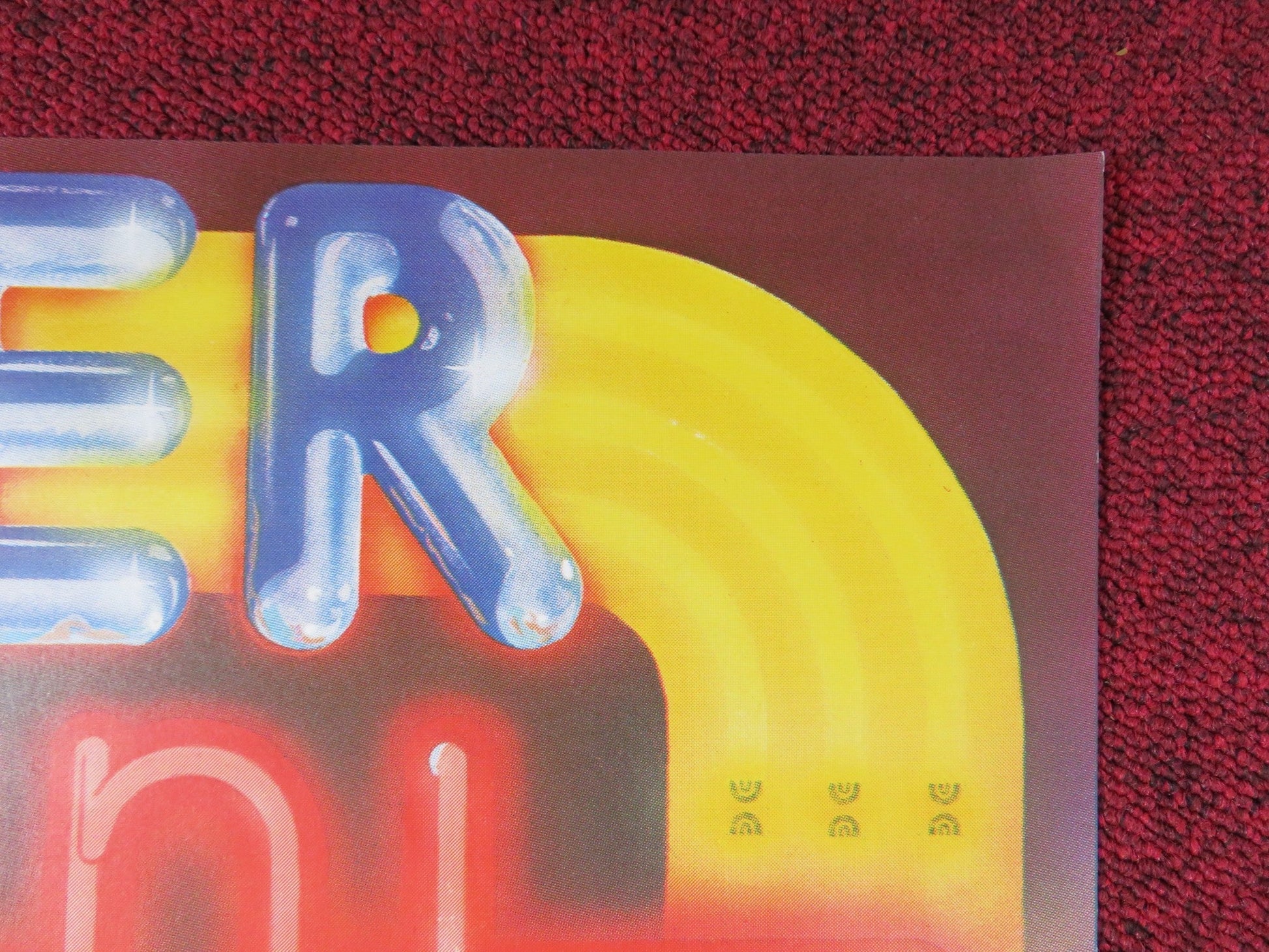 BOMBER & PAGANINI GERMAN A1 POSTER FOLDED MARIO ADORF TILO PRUCKNER 1976 Rendezvous Cinema Movie posters