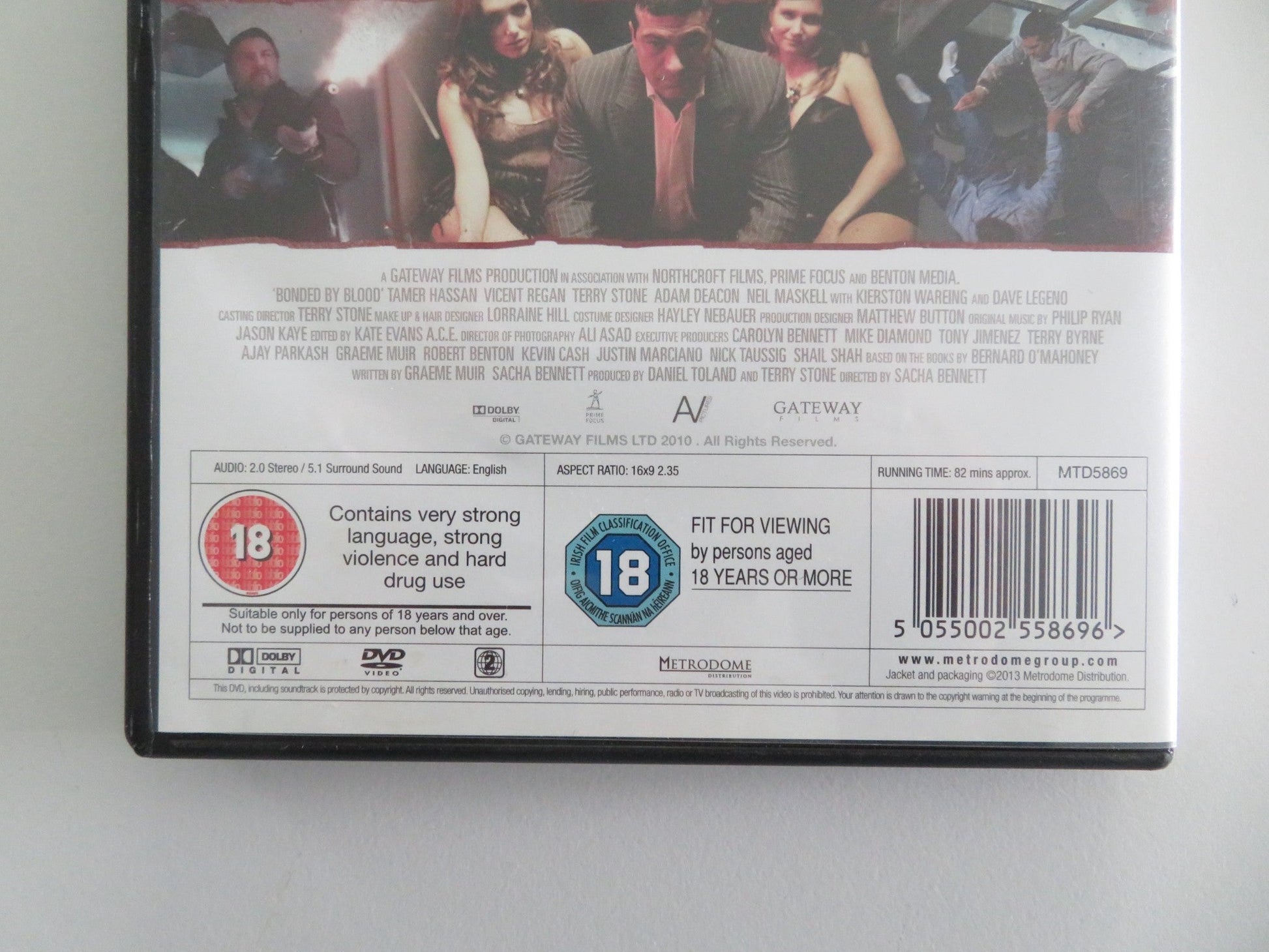 Bonded by Blood (DVD) Tamer Hassan Vincent Regan 2010 Region 2 Movie posters